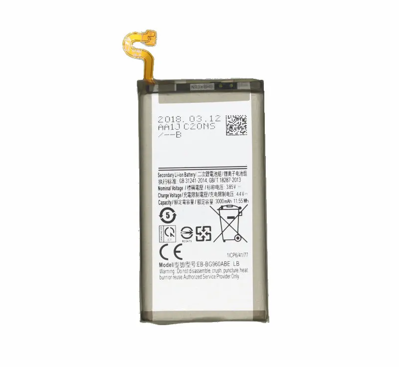 10 шт./лот 3000 мА/ч EB BG960ABE запасная батарея для Samsung Galaxy S9 G9600 G960 G960F G960A G960T G960S G960R4