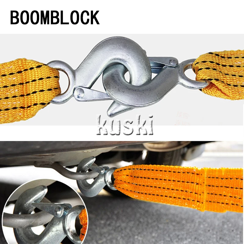 BOOMBLOCK трос для автомобильного прицепа 3 тонны метра Saab Chevrolet Cruze VW Passat B5 B6 B7 Toyota Corolla