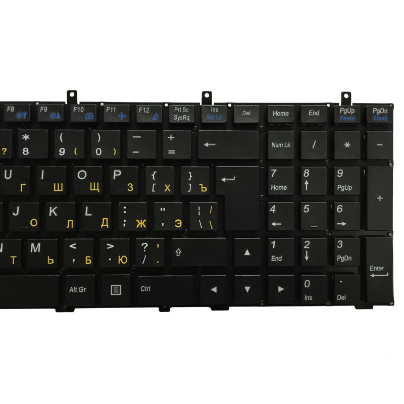 Новая русская клавиатура для DNS Clevo W370ET W350ET W370STQ W350ST W355 W670SC W350SS W670SR RU Клавиатура для ноутбука