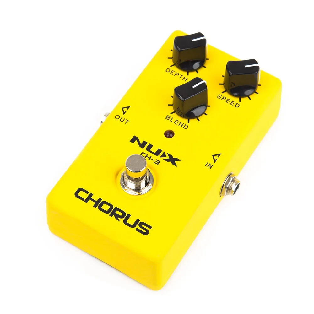 NUX CH 3 Гитары педаль эффектов Chorus низкий Шум BBD Правда Обход ra Аксессуары для
