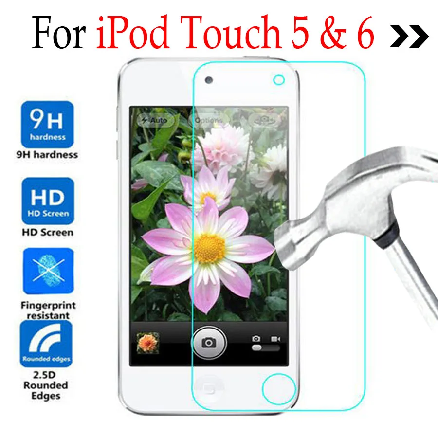 Закаленное стекло для Apple iPod Touch 5 6 защитное покрытие экрана телефона защитная