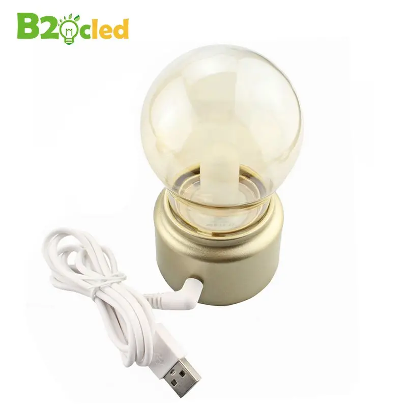 Ночник в стиле ретро с зарядкой от USB ночник энергосберегающий светодиодный