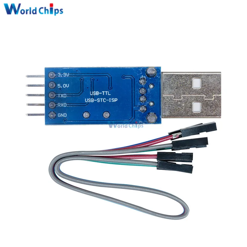 USB к RS232 TTL конвертер адаптер PL2303 PL2303HXA загрузки платы модуль с гибкой крышкой 4 контактный кабель