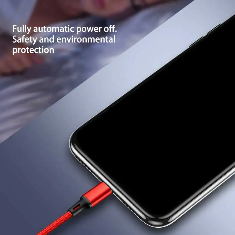 Зарядное устройство Usb кабель для samsung s7 s8 type-c usb зарядный кабель для xiaomi huawei 3 в 1 micro usb быстрая зарядка шнур для oppo vivo