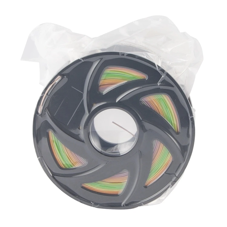 

Hot Selling Ortur Factory Multi-color PLA Filament 1.75mm Rainbow ABS Filament Color Change Rainbow PLA for 3D Printer & 3D Pen