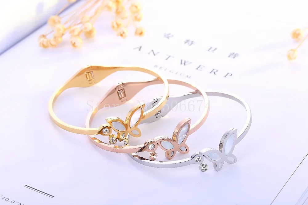 Высокое качество бабочка животное бренд Модные ювелирные изделия манжеты Картер