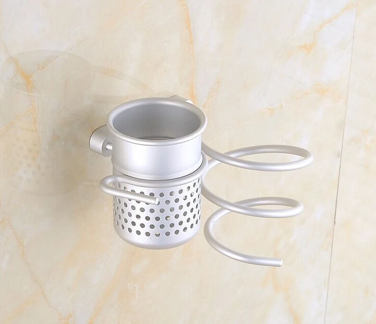 Настенный держатель для фена расческа ванной комнаты стойка хранения мусора