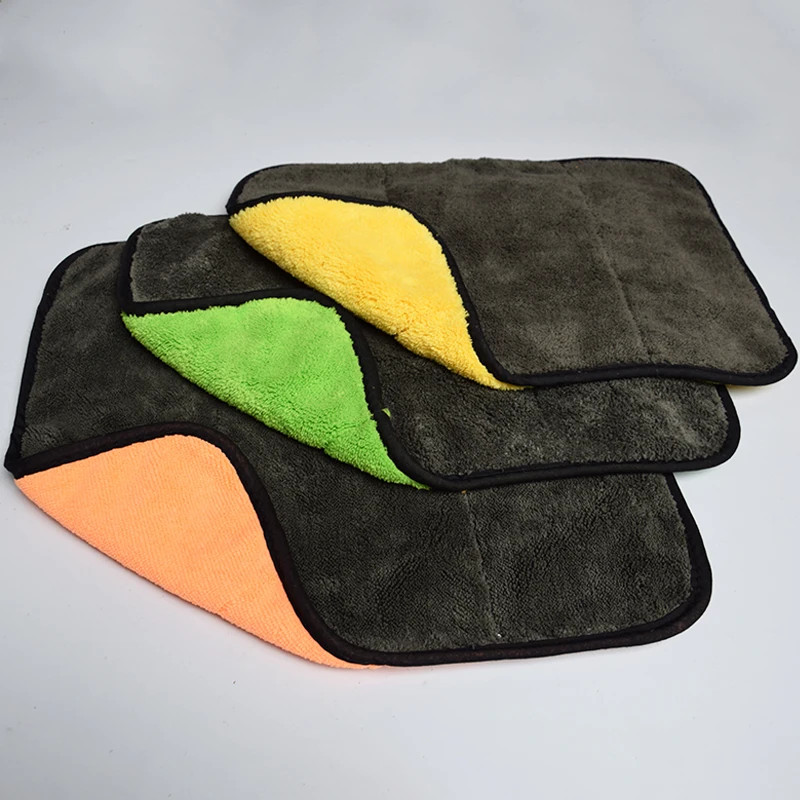Super Absorbent Car Wash Microfiber Towel Cleaning Drying Cloth Thick Plush Wax Polishing Detailing Towels | Автомобили и