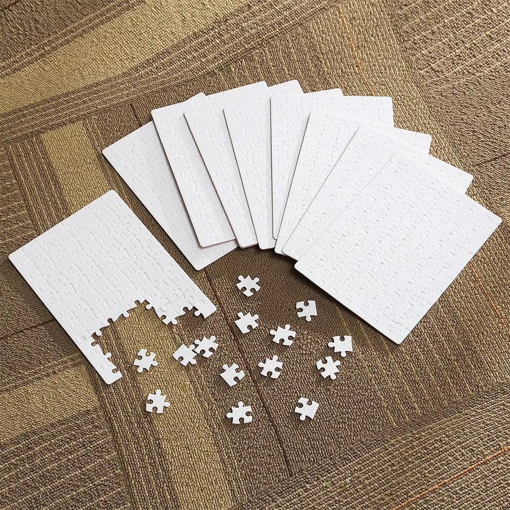 10 шт A5 Printable головоломка DIY термопрессах передачи сублимировать создать пустой сублимационной печати головоломки Бумага