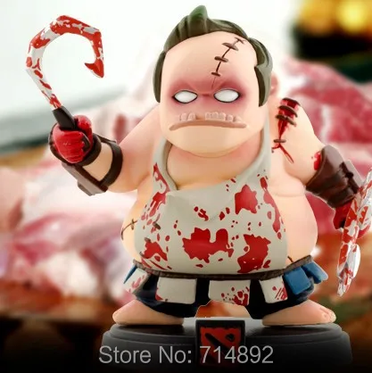 DOTA 2 Pudge toy Dota2 heroes TF PVC Q версия рис. 4 &quotБесплатная доставка | Игрушки и хобби