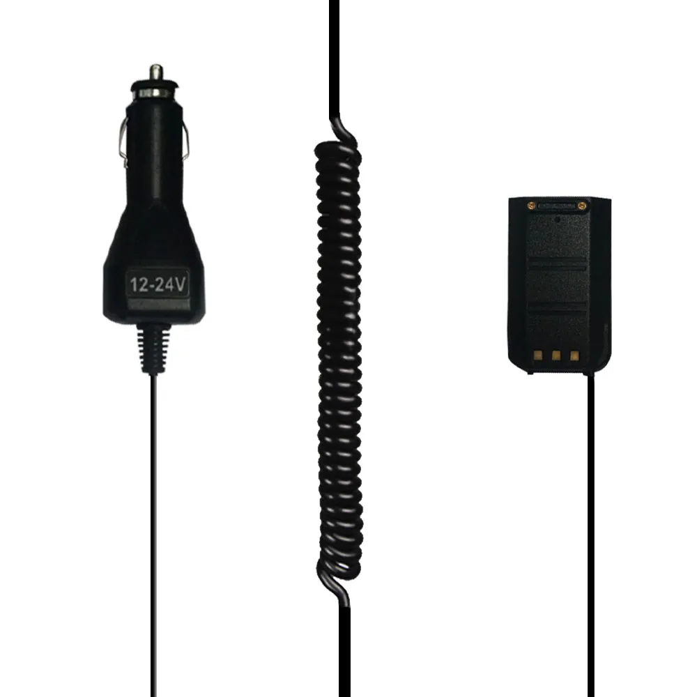 XQF MD-380 Car Charger Battery Eliminator for TYT MD-380 Walkie Talkie Ham Radio Hf Transceiver