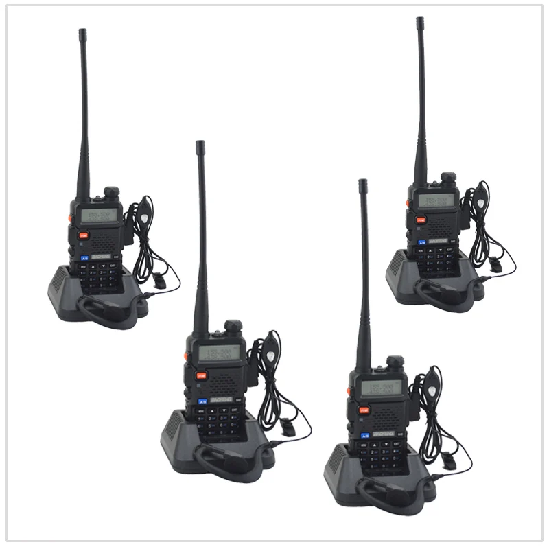 Рация baofeng dualband 4 шт./лот радиостанция с двойным дисплеем 136 174/400 520 | Рации -32731288631