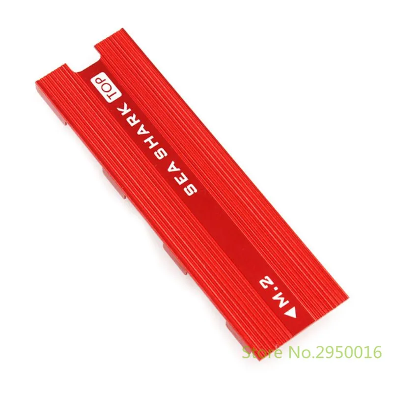 Алюминиевый радиатор NVME NGFF M.2 охлаждение U.2 теплоотвод теплопроводность силиконовый вафельный охладитель C26