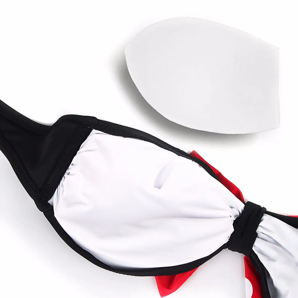 BANDEA сексуальный женский купальник с высокой талией комплект бикини милый топ