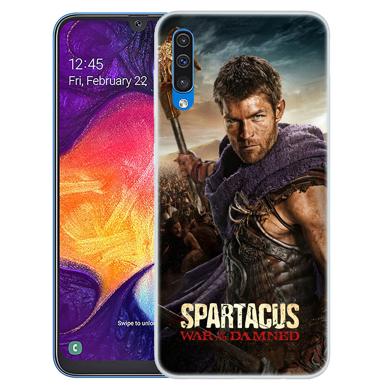 Твердый прозрачный чехол для телефона Lavaza spartacus saison Samsung Galaxy A10 A20 A30 A40 A50 A60 A70 M40 M30 M20
