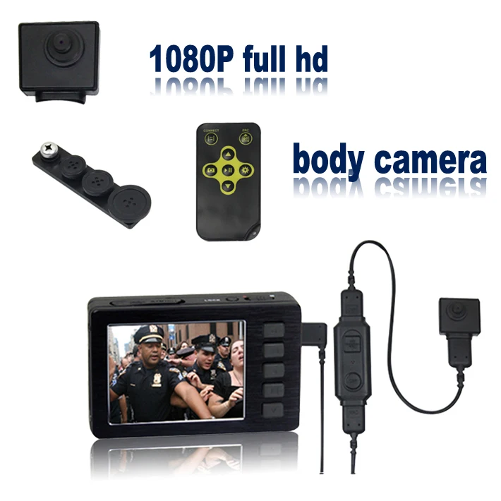 VD5000II 1080P тело личная безопасность полицейская камера с цифровым пультом дистанционного управления(32 GB