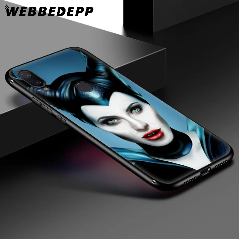 Мягкий чехол ведьмы Малефисента для Xiaomi Redmi K20 7A 4A 4X 5 5A 6 6A S2 Note 8 4 7 Pro Plus Prime |