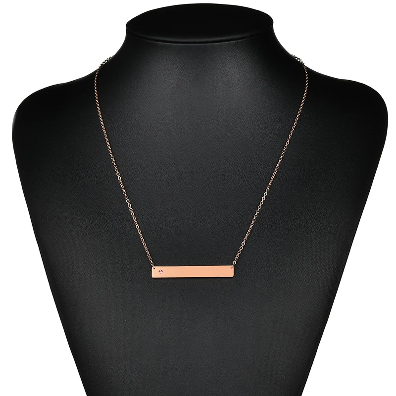 Ожерелье ELSEMODE из нержавеющей стали с фианитом для влюбленных | Украшения и