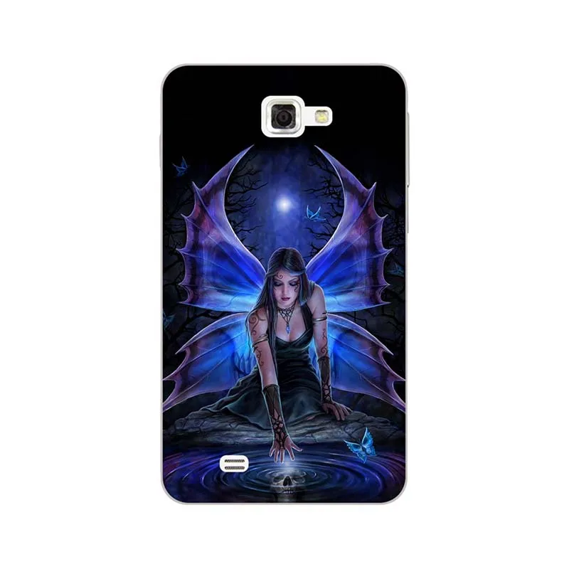 Чехлы для samsung Galaxy Note 1 N7000 I9220 Note1 5," чехол с принтом розы волка чехол-крышка с узорами Мягкий силиконовый чехол для телефона - Цвет: A184