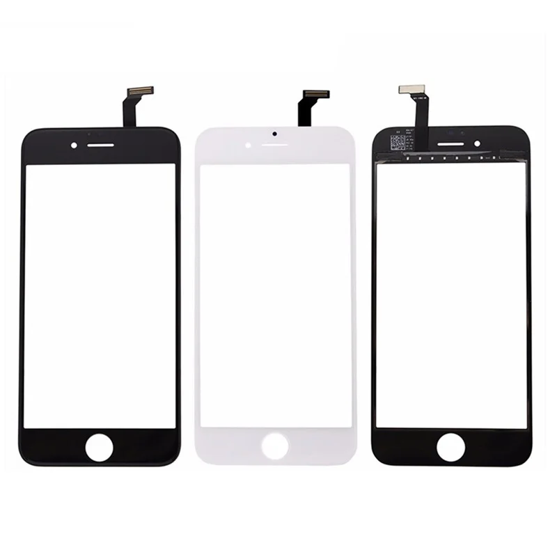 Для iPhone 5S 5 4S 4 сенсорный экран ЖК-дисплей Переднее стекло дигитайзер телефон Замена сенсорный экран