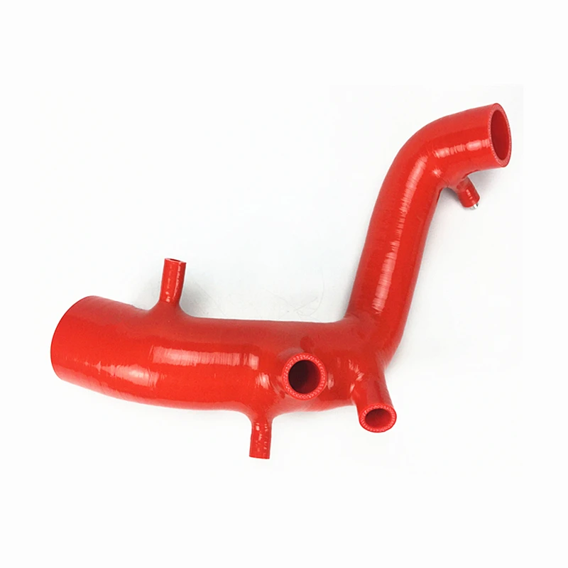 Hosingtech-для VW Golf MK4 1,8 T/Бора 1,8 T/Bettle 1,8 T силиконовые Индукционная забора воздуха трубы шланг красный