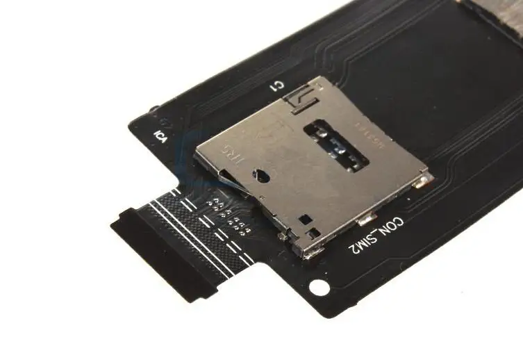 Подлинное устройство для чтения sim карт Daul flexcable Asus zenfone 2 ZE551ML ZE550ML 5 &quotдля Sim Слот