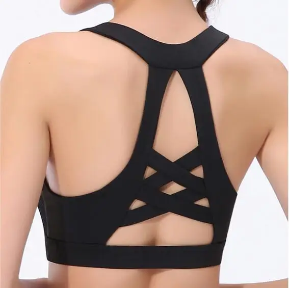 Открытая спина сексуальный дизайн без рукавов тренировки Обрезной топ муджер