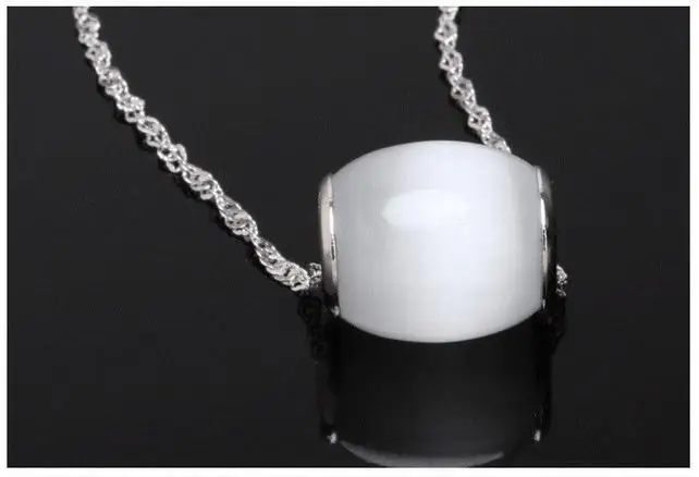 Женское Ожерелье с опаловым покрытием Ювелирное Украшение цепочкой высокого