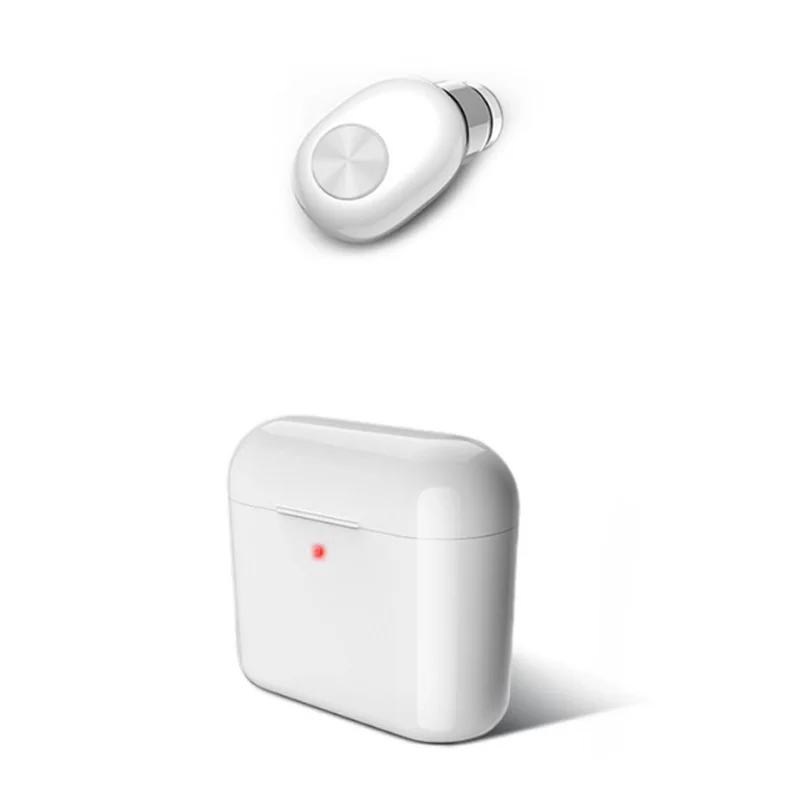 Mini Wireless Bluetooth Earphone 700mAh Portable Charging Storage Box Invisible Earplug Unilateral Earpiece Headset | Электроника