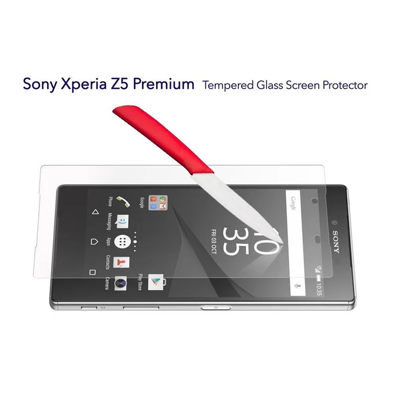 VBNM For Sony Xperia Z5 Premium 0.26mm 9H Tempered Glass Screen Protector Toughened Protective Film | Мобильные телефоны и