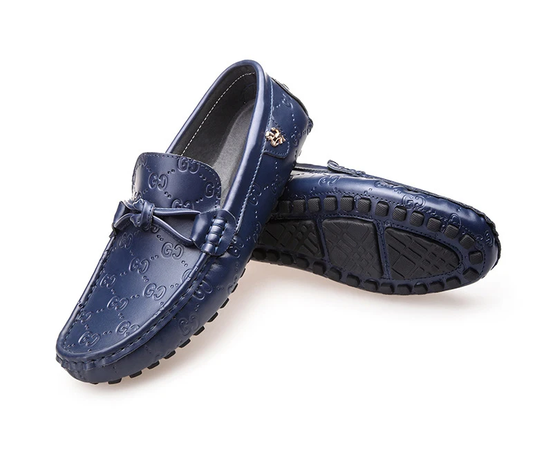 DADIJIER 2018 Brand Spring Summer New Peas Shoes Men's Leather Driving British Breathable Casual JH147 | Обувь