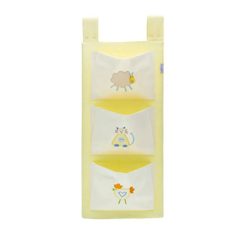 Детский бампер подвесная сумка для хранения кровати хлопковый органайзер