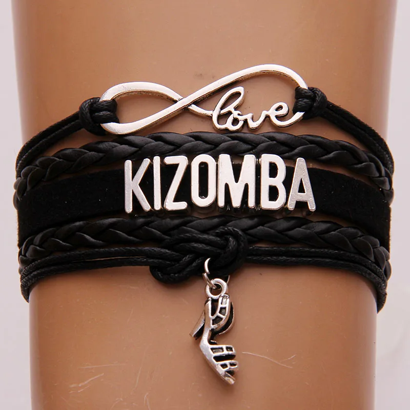 Браслет Infinity Love KIZOMBA на высоком каблуке 10 шт./лот очаровательные браслеты и для