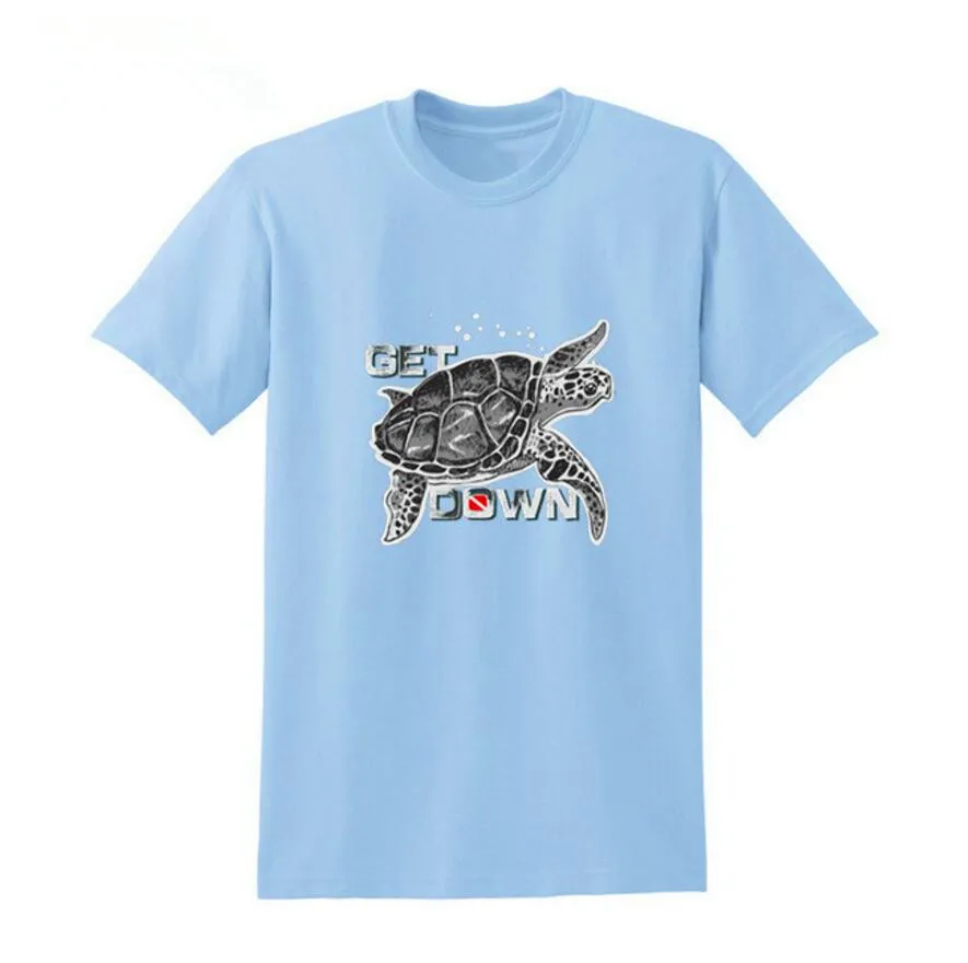 Горячая 2019 на заказ футболка для мужчин забавные Подводное Driver 100% чесаный хлопок