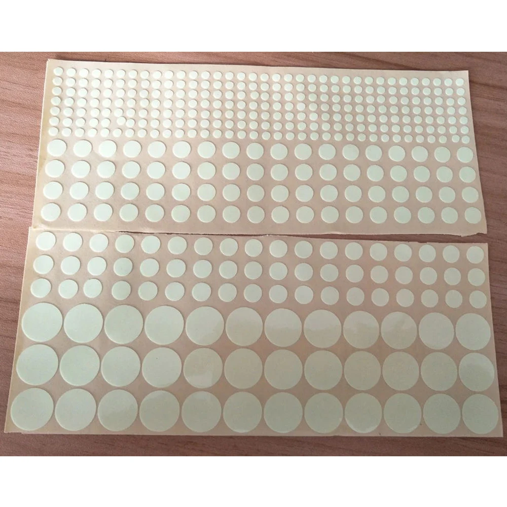 Dot-407pcs Звездный Ангел светится в темноте переключатель наклейки кошка собака светящиеся настенные наклейки флуоресцентная Зеленая фея наклейка детская комната Домашний декор - Цвет: Dot-407pcs