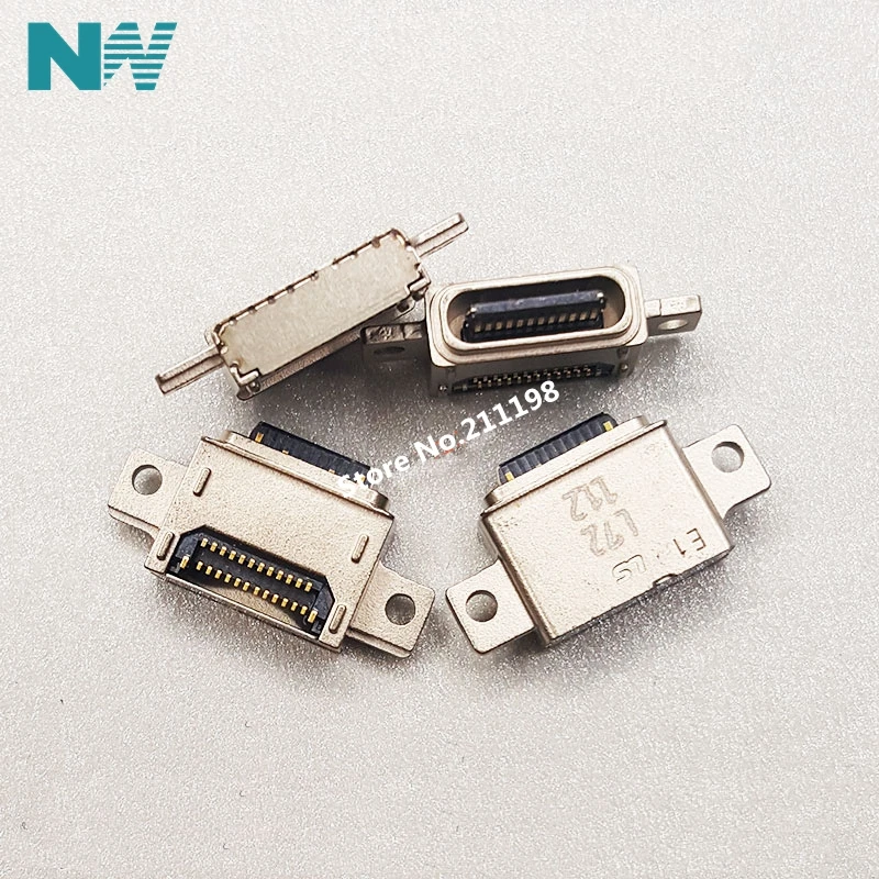 50 шт./лот Micro Usb Jack Type C мобильный телефон разъем интерфейс питания зарядный порт