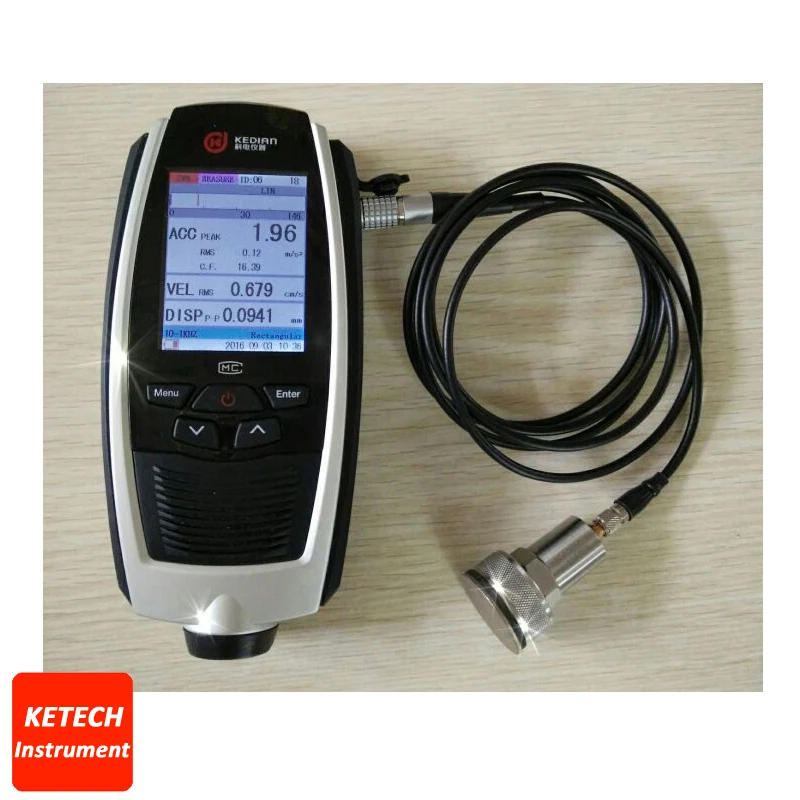 

KV-3000C Digital Vibration Meter Vibration Analyzer Portable Vibrometer Tester