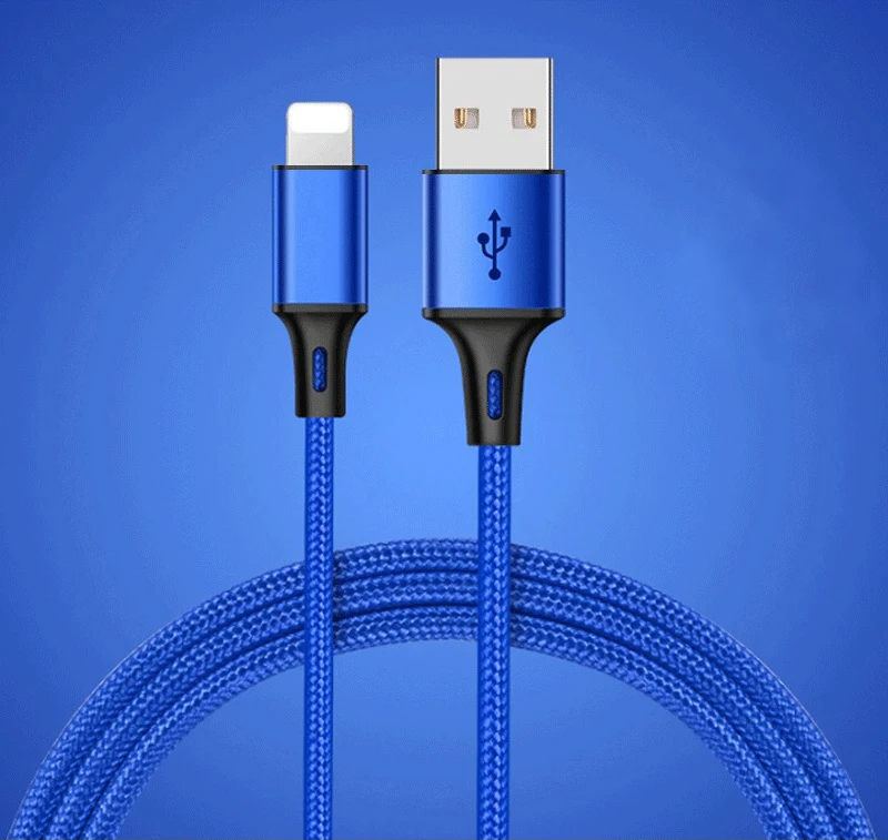 USB кабель для зарядки для iPhone 6 S 6 S 7 8 Plus 5 5S X XR XS Max iPad Mini Air 2 короткий длинный 2 м 3 м кабель для быстрой зарядки