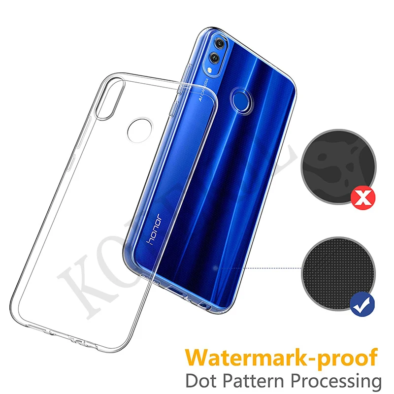 Мягкий чехол Huawei Honor 8X силиконовый для задней панели телефона 8 X Honor8X JSN-L21 6 5 дюйма |