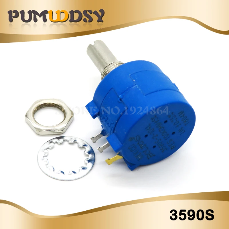 1 шт. 3590S 2 501L 500ohm 501 прецизионный мультиповоротный потенциометр 10 кольцевой