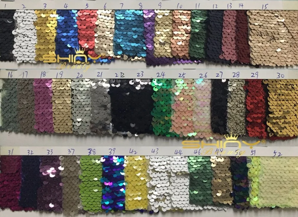 ShinyBeauty обратимые блесток фон Curtain 8ft x русалка рыбьей чешуи Sequin Ткань/фотографии
