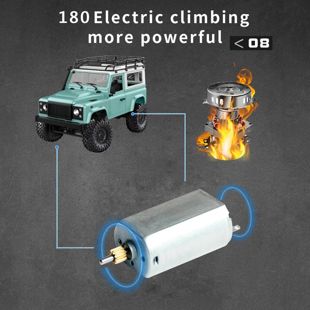Машинка на гусеничном ходу MN D90 1/12 4WD 2 4G Реалистичная цветная для улицы