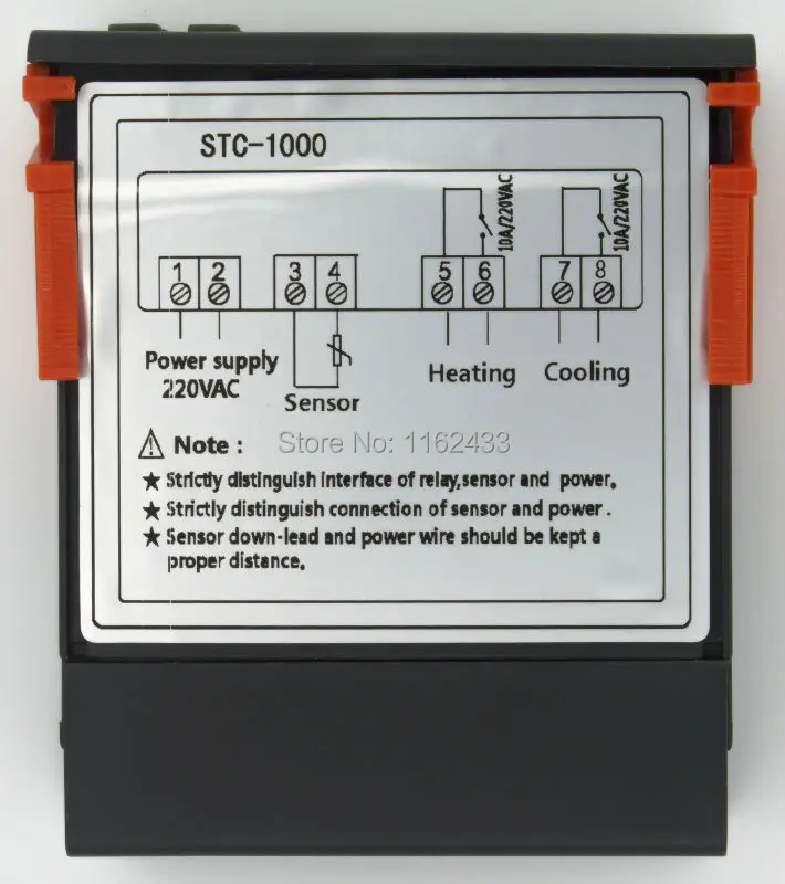 STC-1000 контроллер температуры высокого качества AC 220V 110V AC/DC 24V 12V | Инструменты