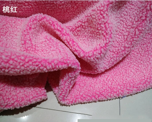 Новейшие два цвета коралловый флис шерпа искусственный мех Ткань корейский