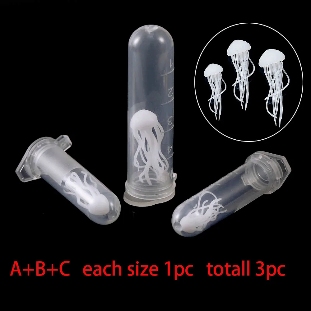 

Набор для заливки эпоксидной смолой мини медуз Aogue 3 шт.