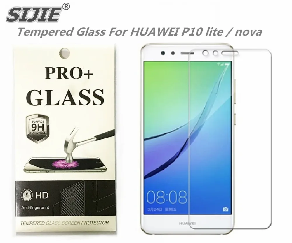 Закаленное стекло для HUAWEI P10 lite nova G10 WAS TL10 Защитная крышка экрана смартфон