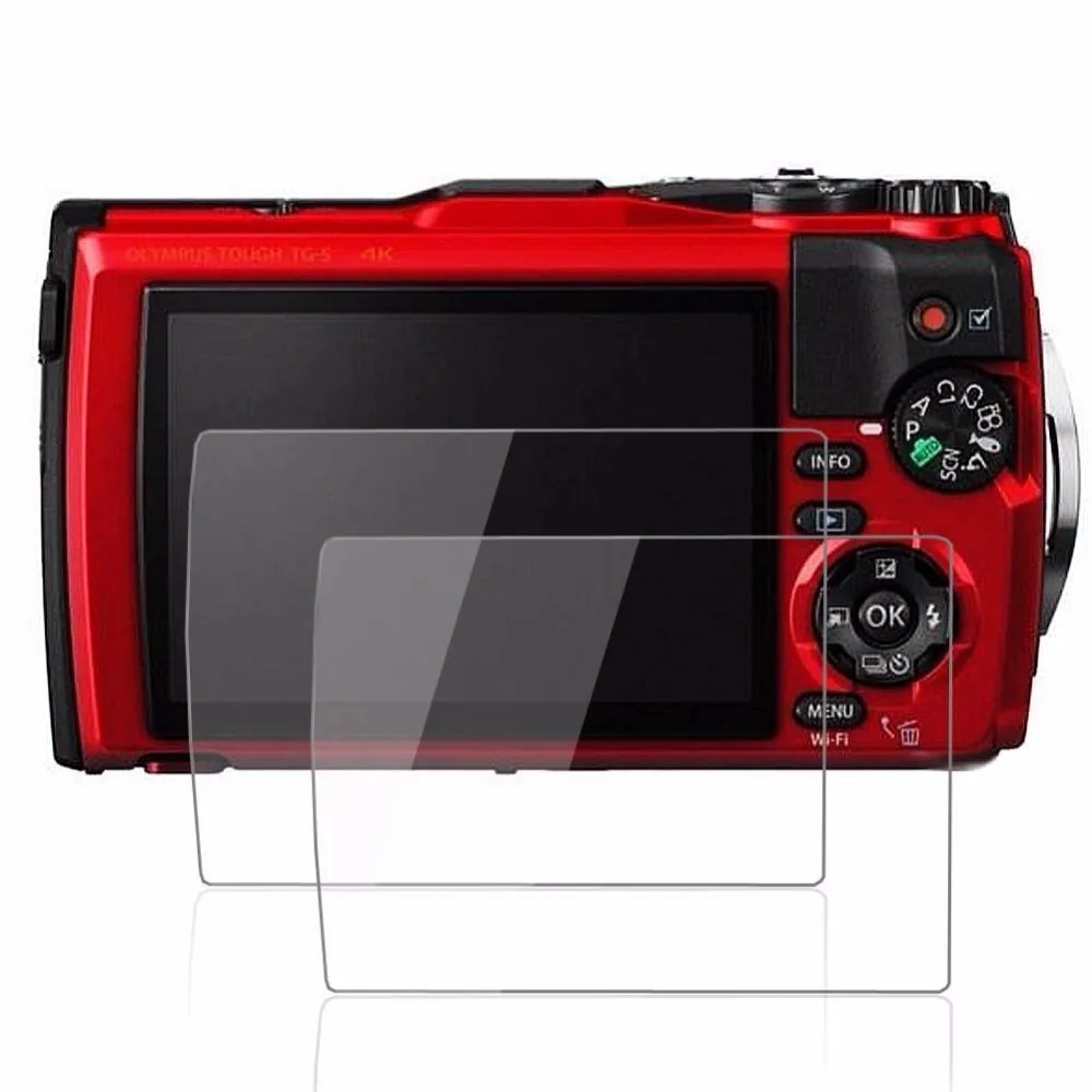 PCTC закаленное Стекло Экран Защитная пленка для Olympus TG 5 9 H анти scrach (10 шт.)|Защита