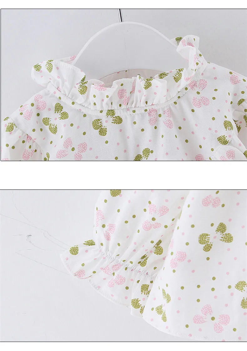 Модная весенняя одежда для маленьких девочек meisjes kleding топ с длинными рукавами и