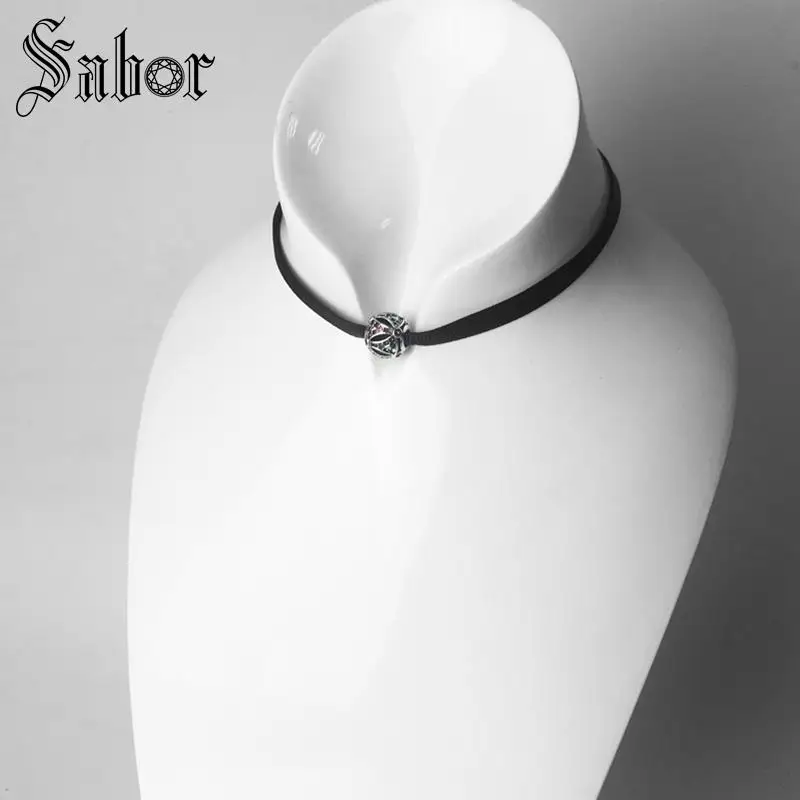 Ожерелье чокер из бисера с Азиатским орнаментом серебряный цвет этническое