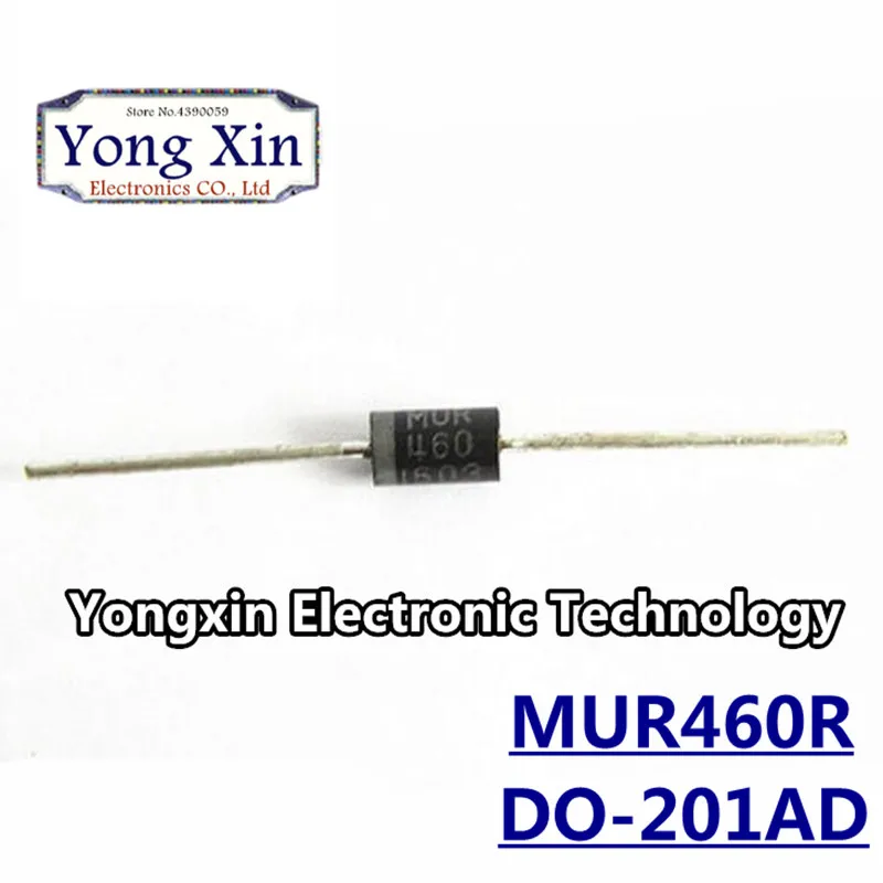 20 штук MUR460R MUR460 460 DO 201 4A 600V линии типа восстановления диода MUR460|Регуляторы